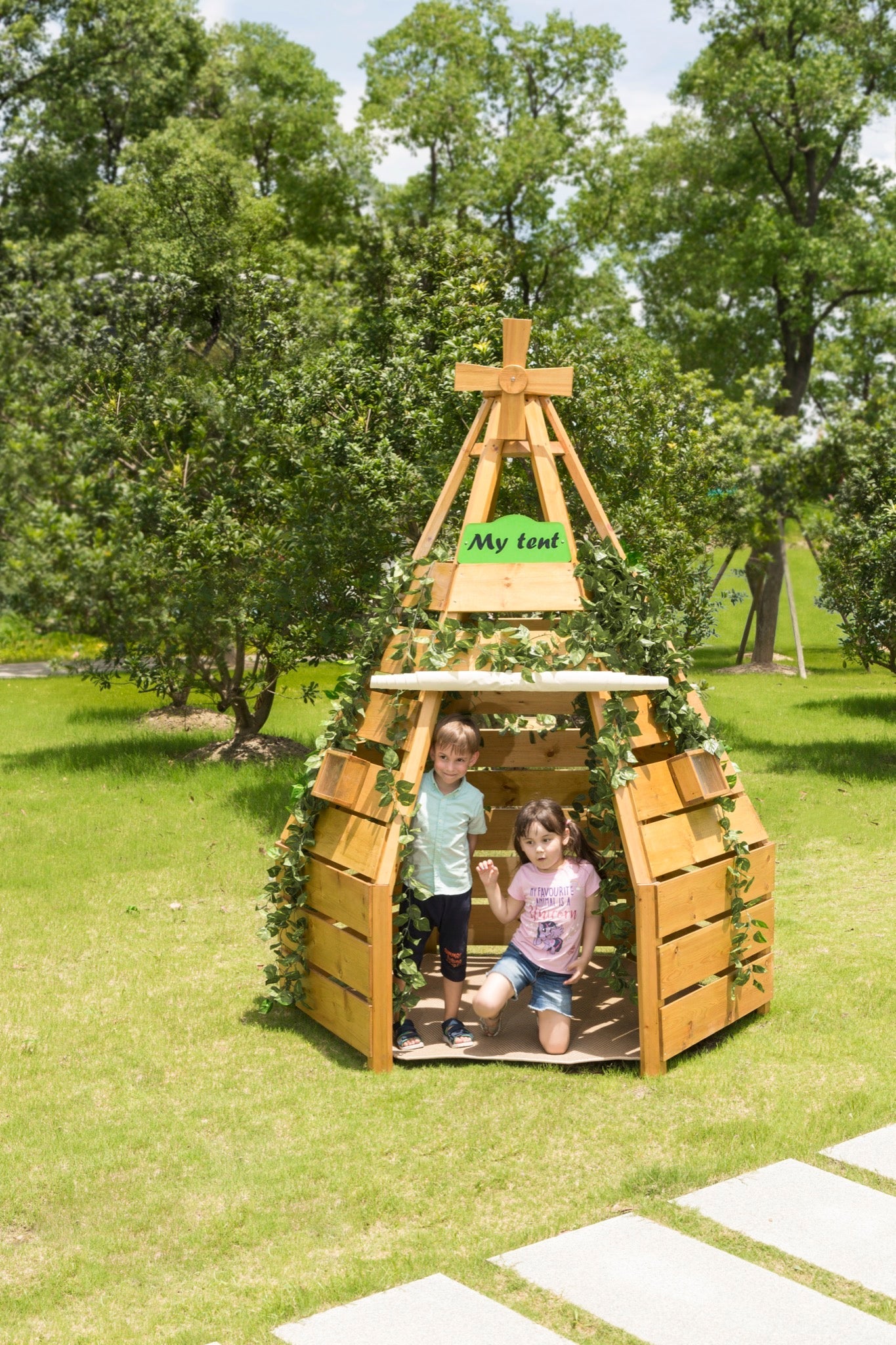 Wisdom - Tipi speelhuisje voor buiten - Playlaan