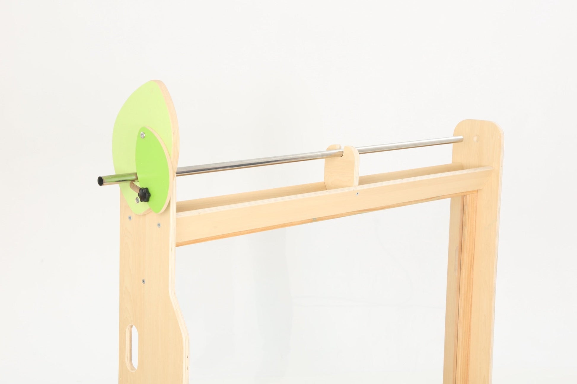 Wisdom - Transparante schildersezel op wieltjes - Playlaan