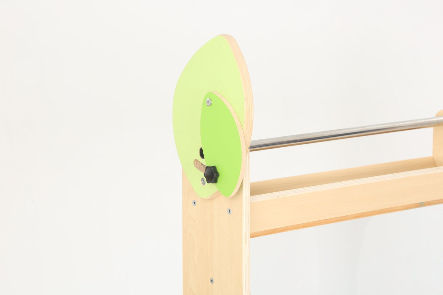 Wisdom - Transparante schildersezel op wieltjes - Playlaan