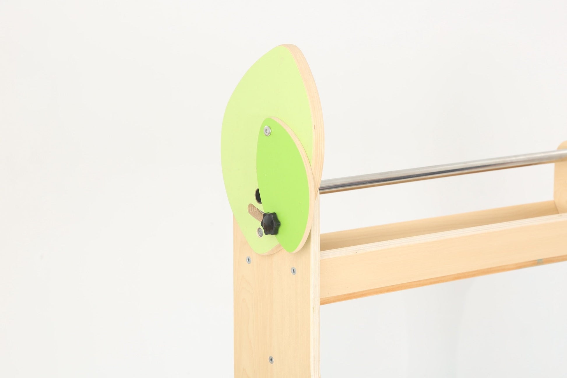 Wisdom - Transparante schildersezel op wieltjes - Playlaan