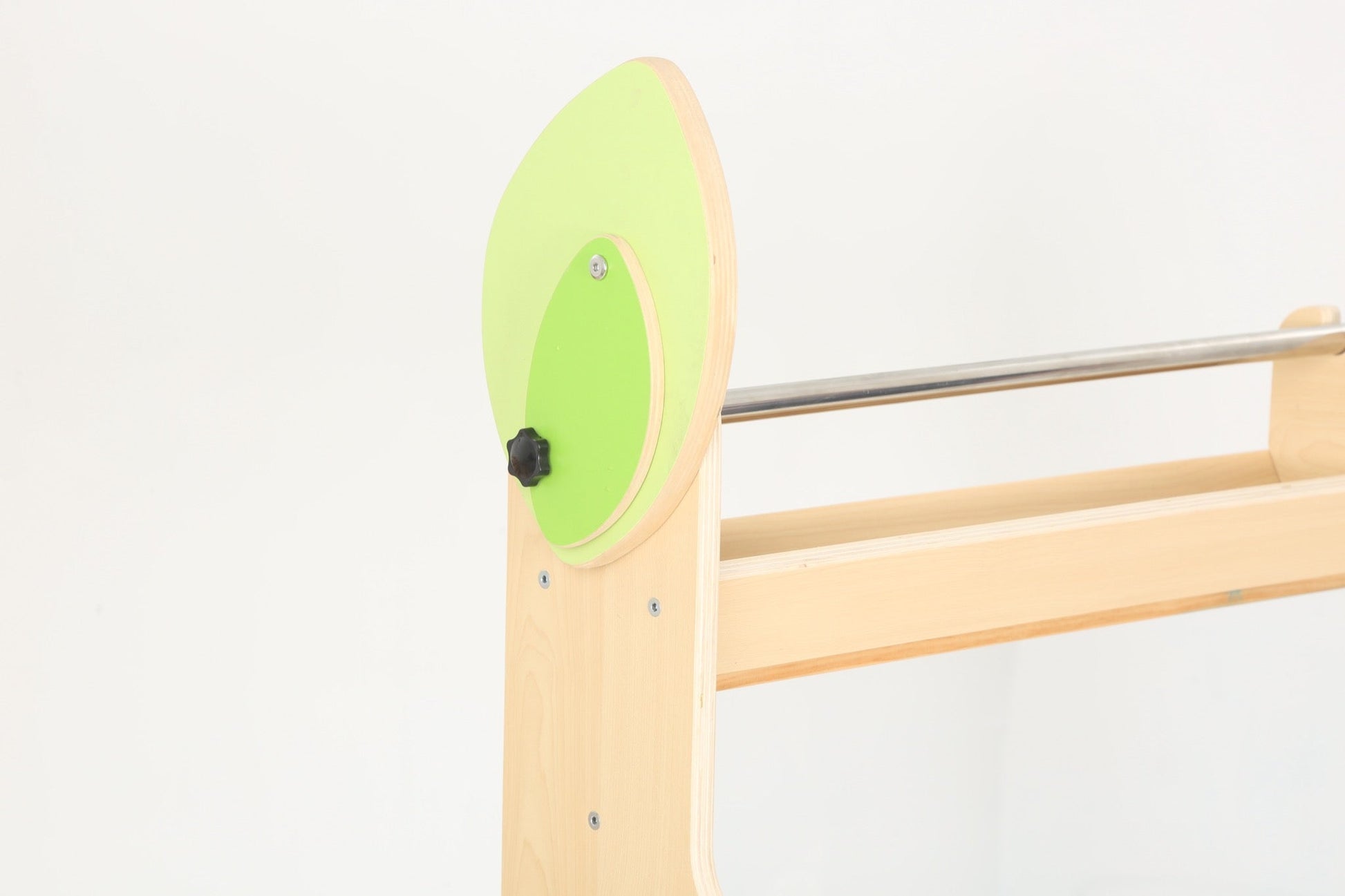 Wisdom - Transparante schildersezel op wieltjes - Playlaan