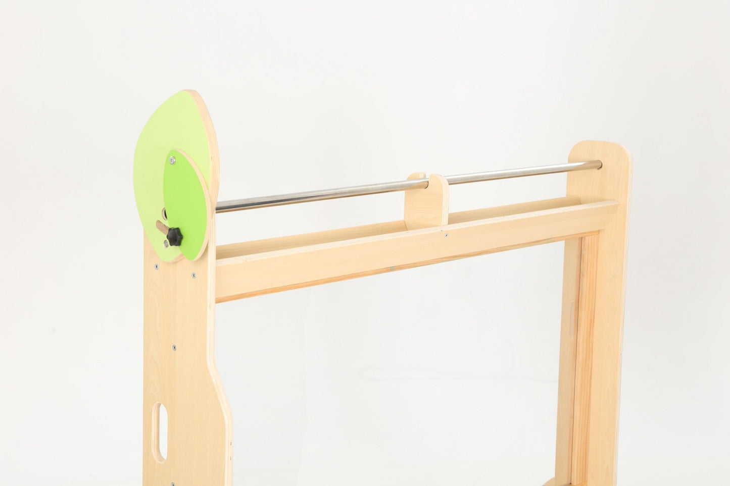 Wisdom - Transparante schildersezel op wieltjes - Playlaan