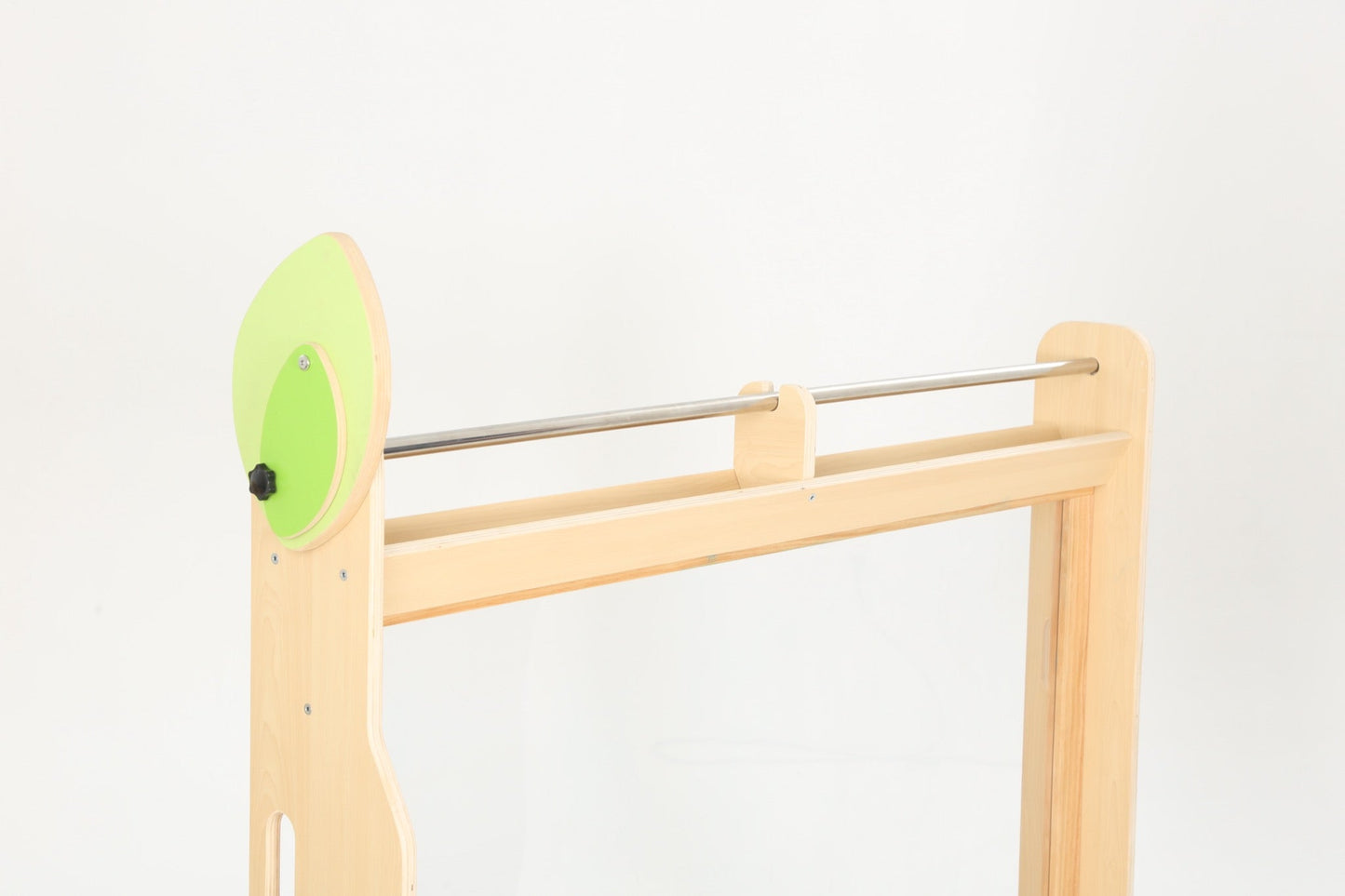 Wisdom - Transparante schildersezel op wieltjes - Playlaan