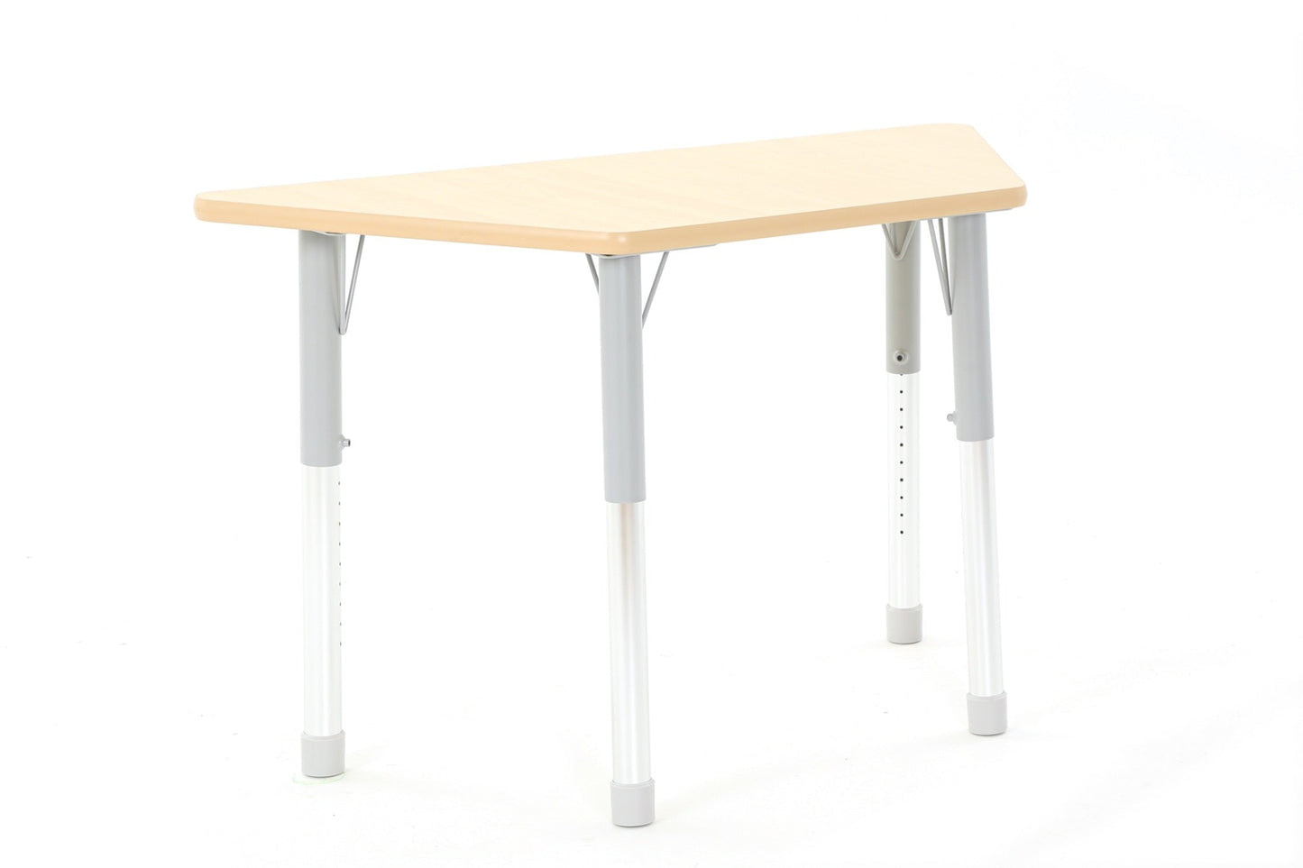 Wisdom - Trapeziumvormige tafel voor klaslokaal verstelbaar - Owlaf - Playlaan