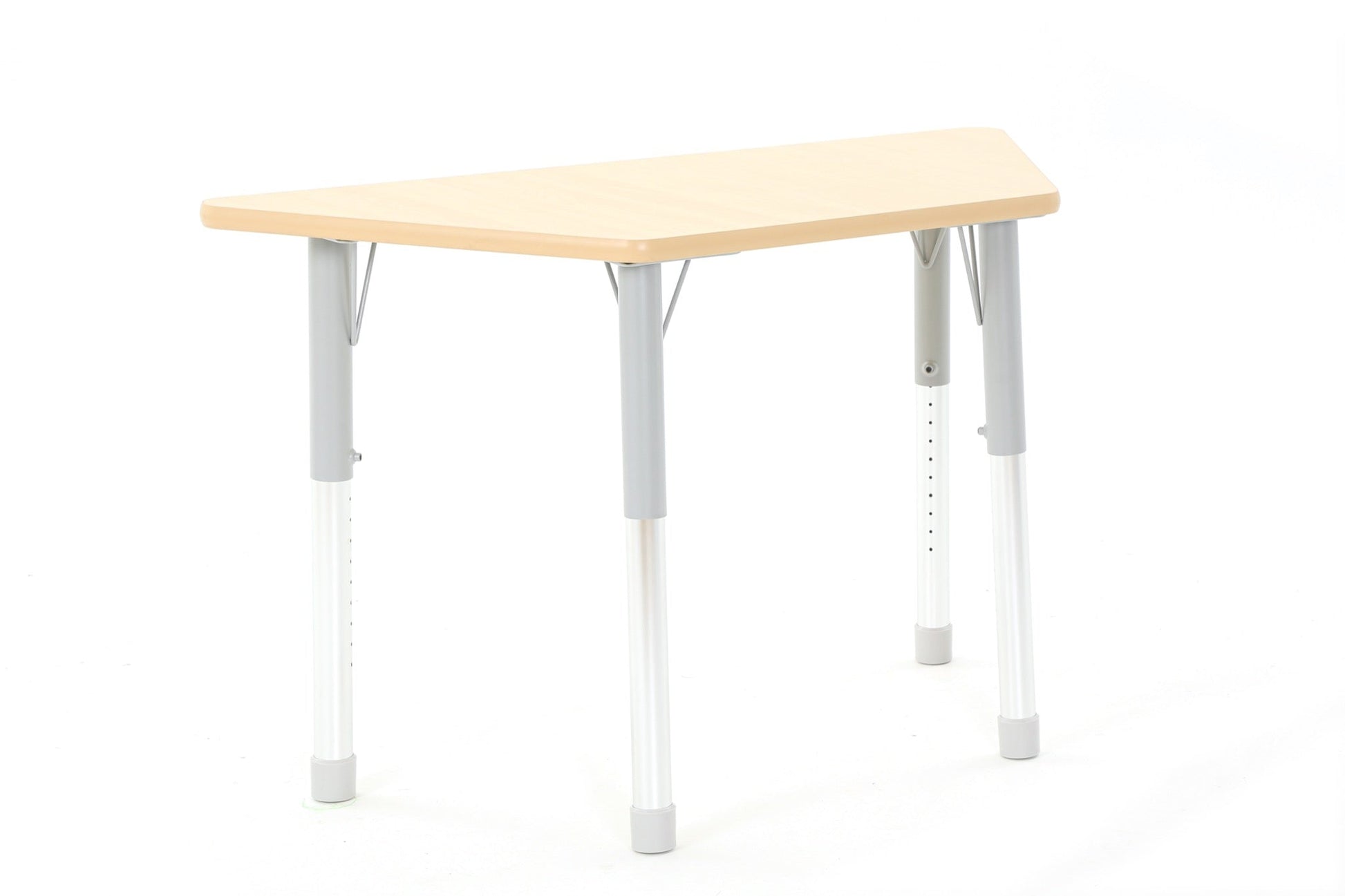 Wisdom - Trapeziumvormige tafel voor klaslokaal verstelbaar - Owlaf - Playlaan