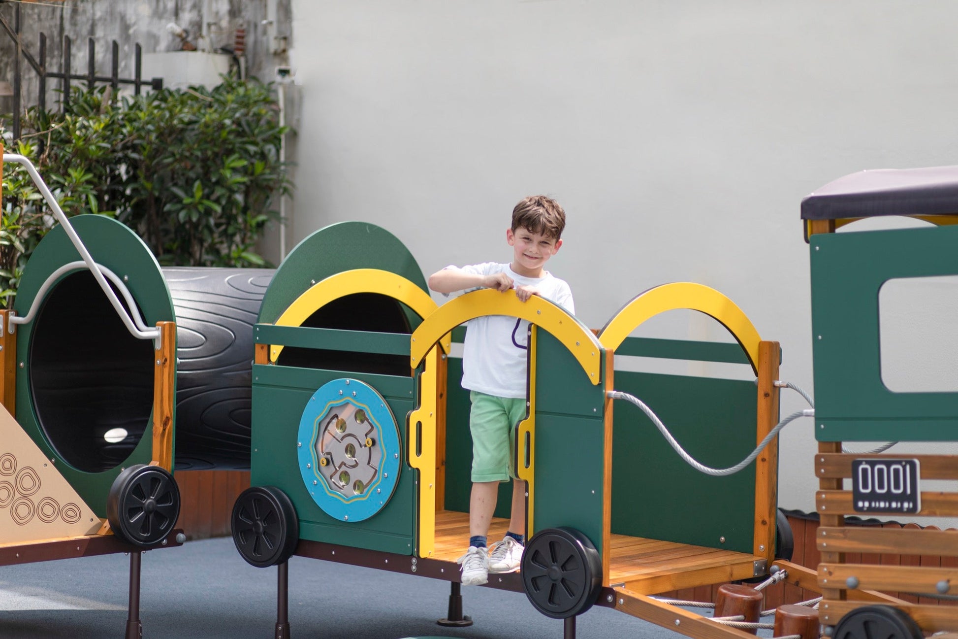 Wisdom - Treinset speeltoestel set van 12 (zonder kruiptunnel) - Playlaan