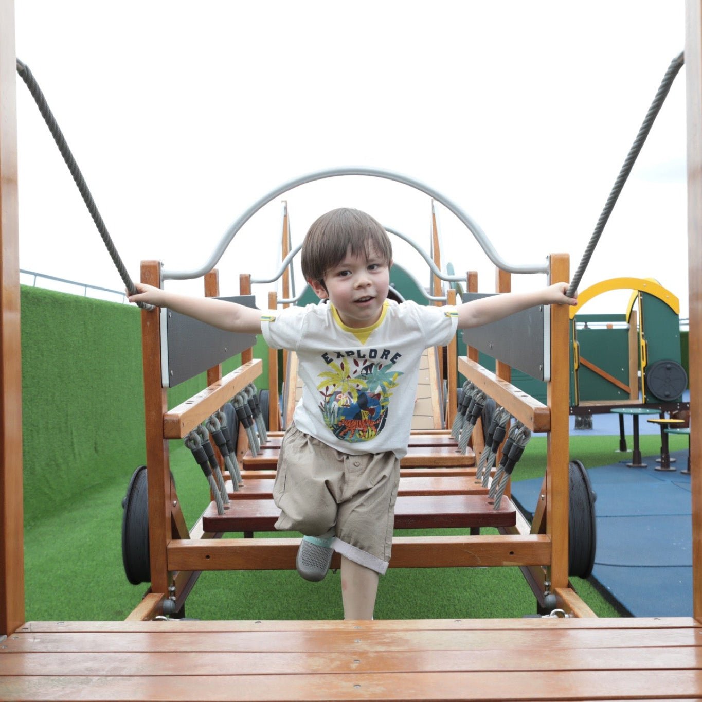 Wisdom - Treinset speeltoestel set van 12 (zonder kruiptunnel) - Playlaan