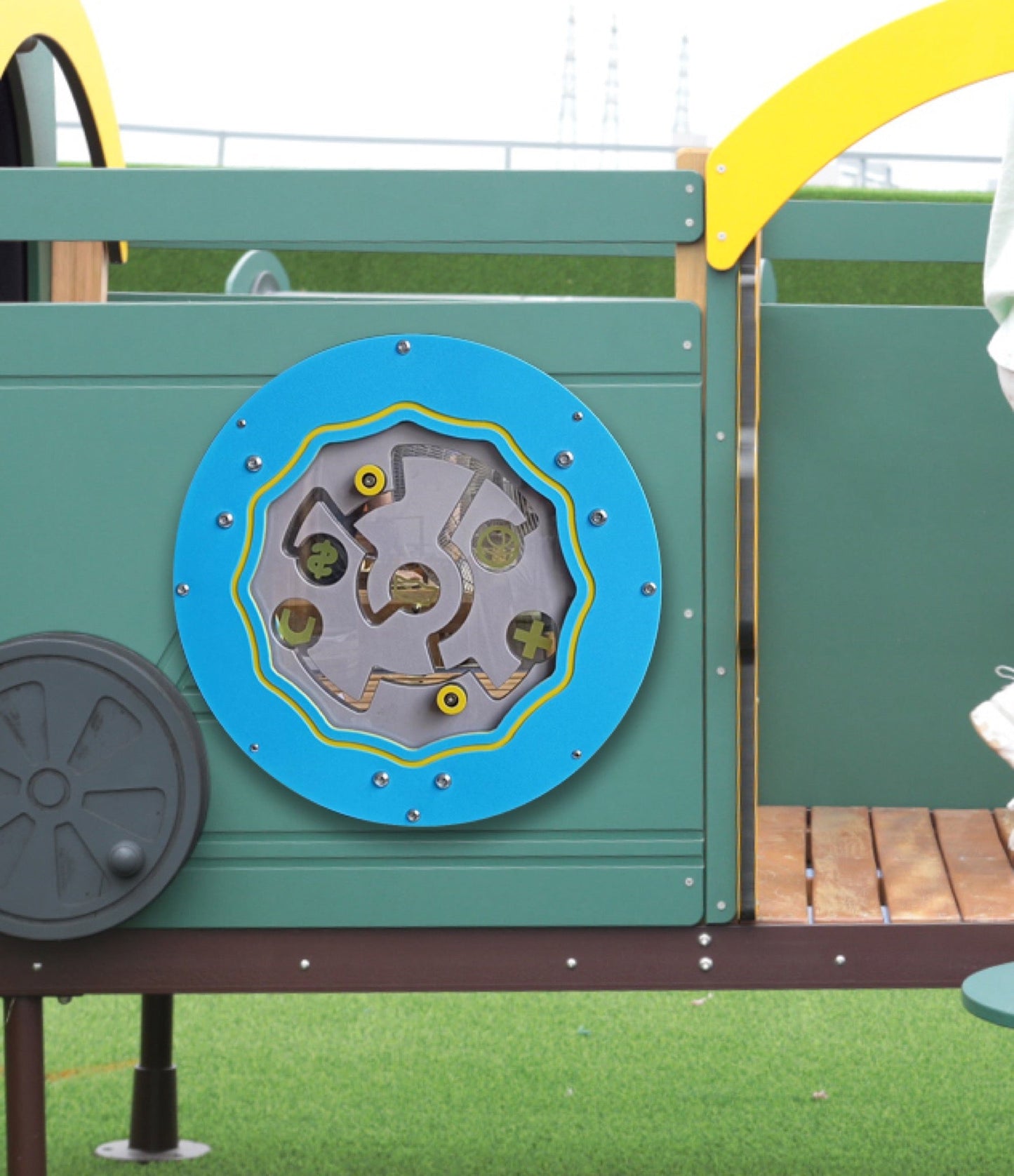 Wisdom - Treinset speeltoestel set van 12 (zonder kruiptunnel) - Playlaan