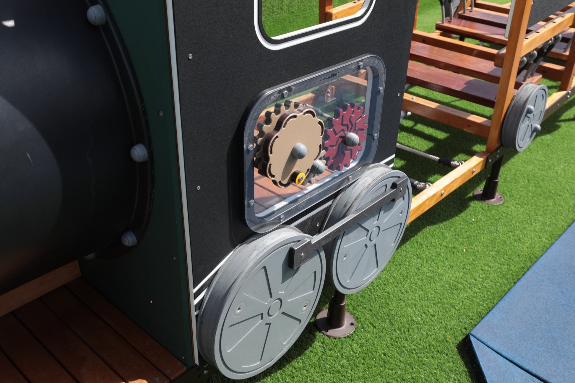 Wisdom - Treinset speeltoestel set van 12 (zonder kruiptunnel) - Playlaan