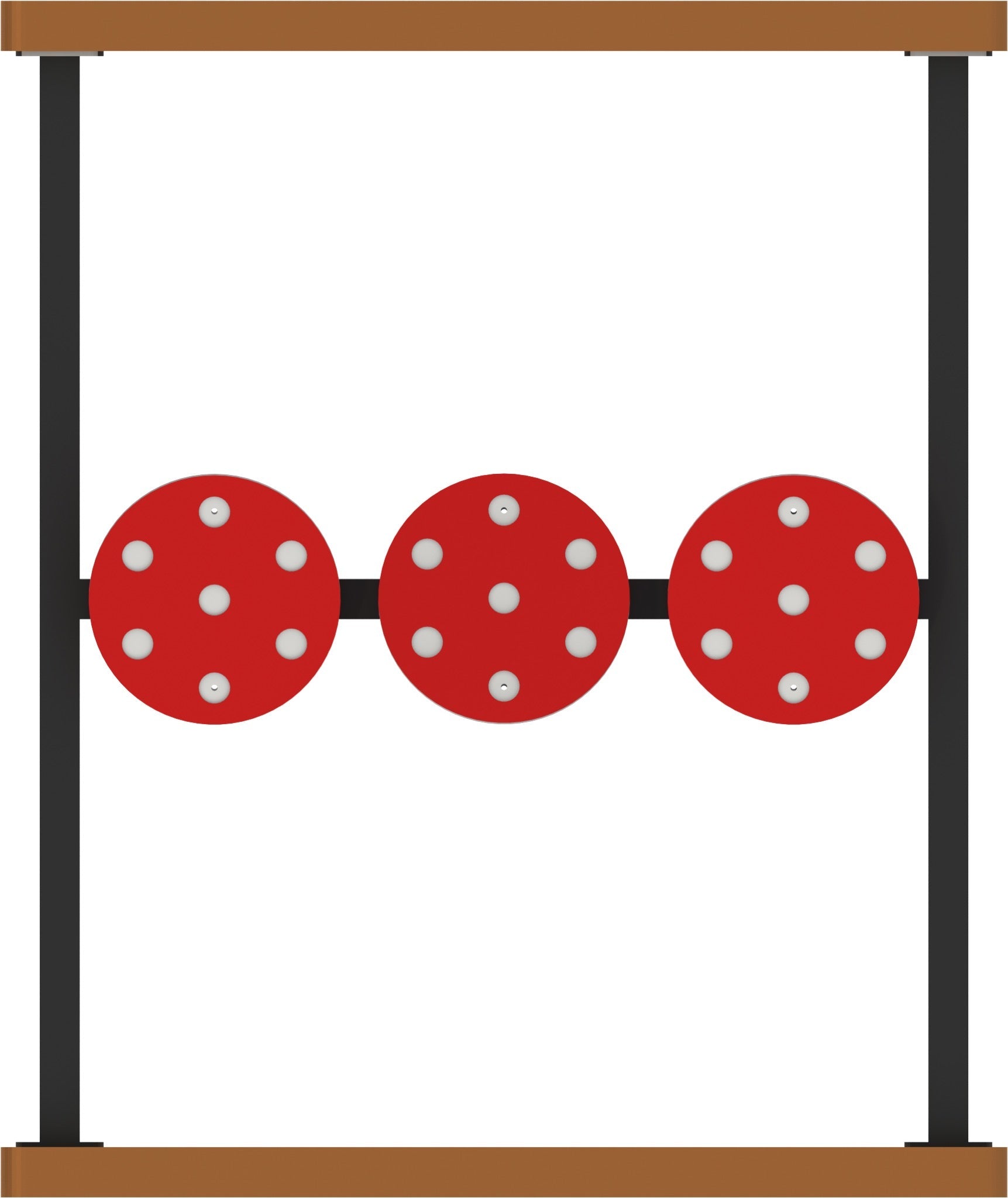 Wisdom - Treinset speeltoestel set van 12 (zonder kruiptunnel) - Playlaan