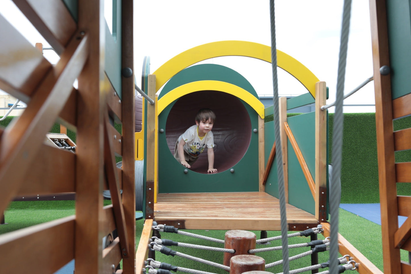 Wisdom - Treinset speeltoestel set van 12 (zonder kruiptunnel) - Playlaan