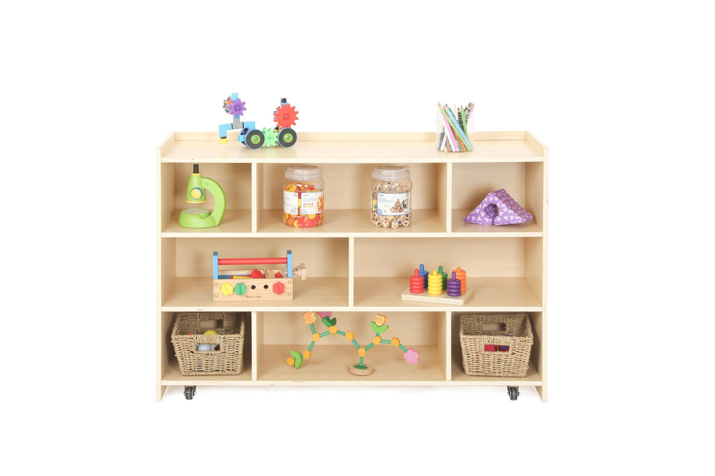 Wisdom - Vakkenkast met achterwand (8 vakken) - Playlaan