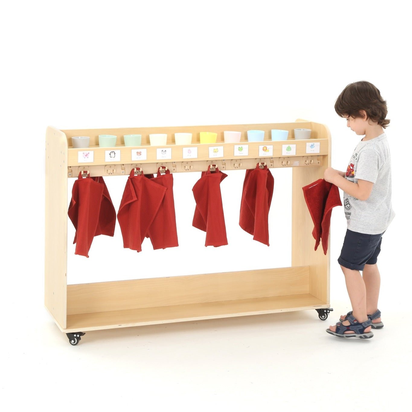 Wisdom - Verrijdbare badkamer trolley met opbergruimte - Playlaan