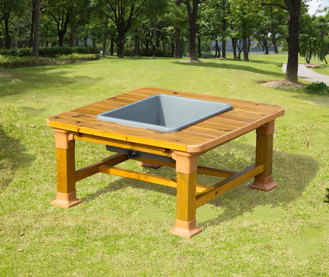 Wisdom - Vierkante moddertafel voor buiten - Playlaan