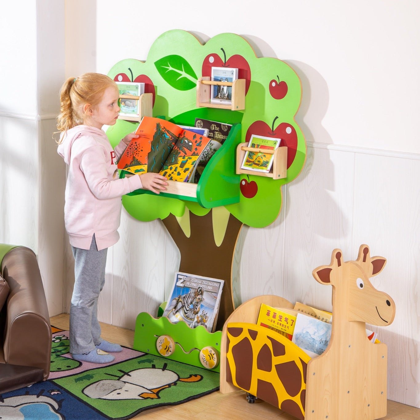 Wisdom - Wandplank Appelboom - boekenkast - Playlaan