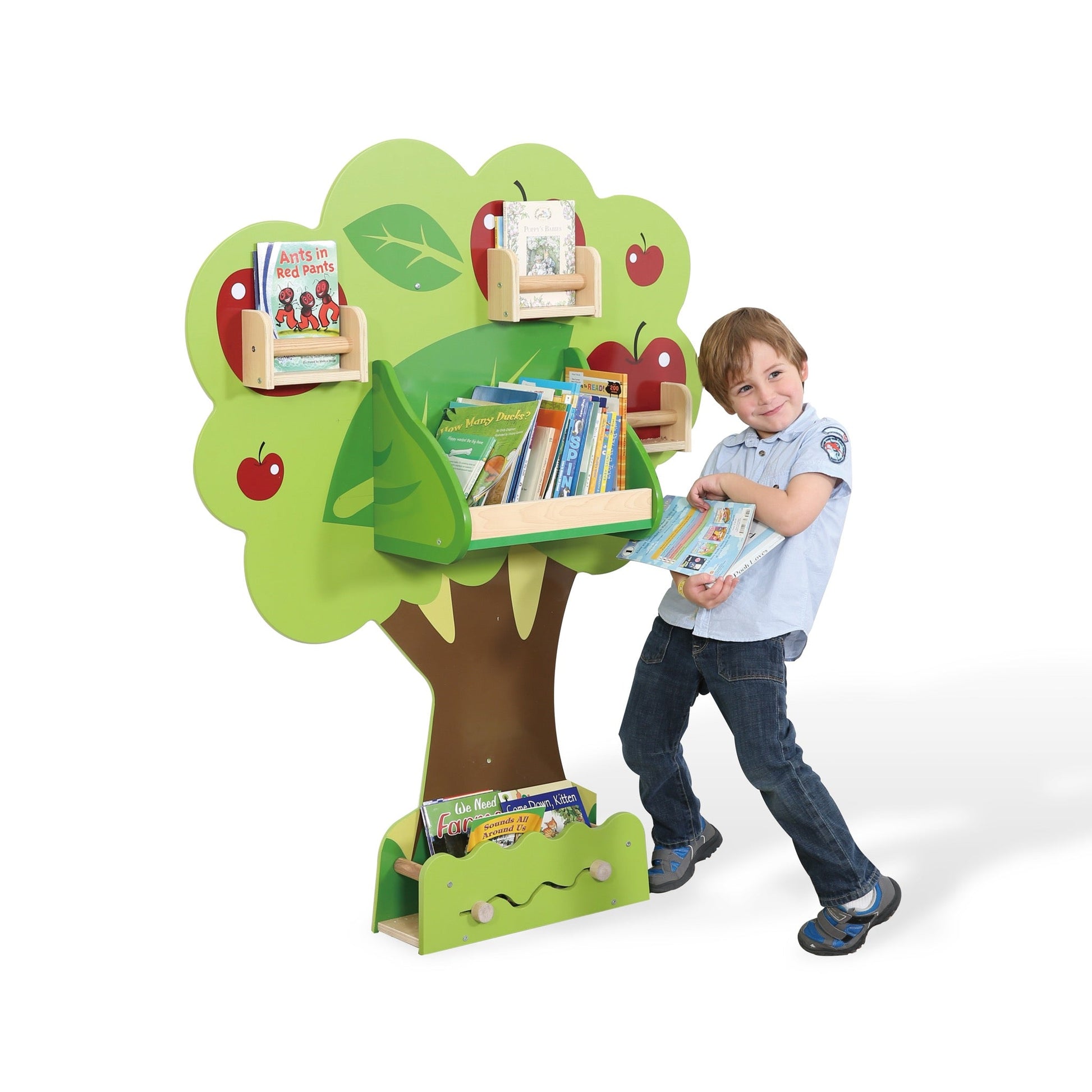 Wisdom - Wandplank Appelboom - boekenkast - Playlaan