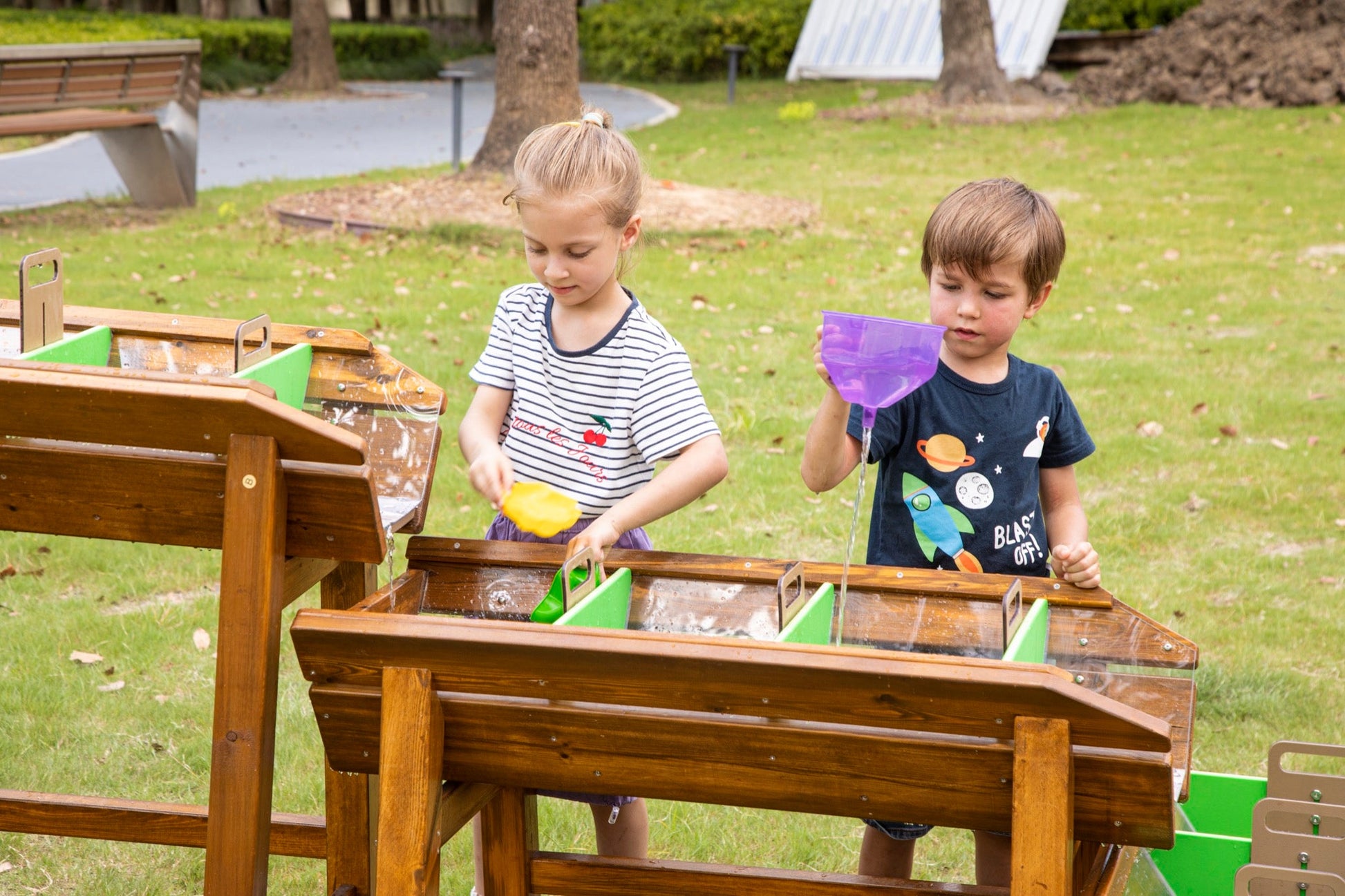 Wisdom - Water - en moddersysteem dam - Playlaan