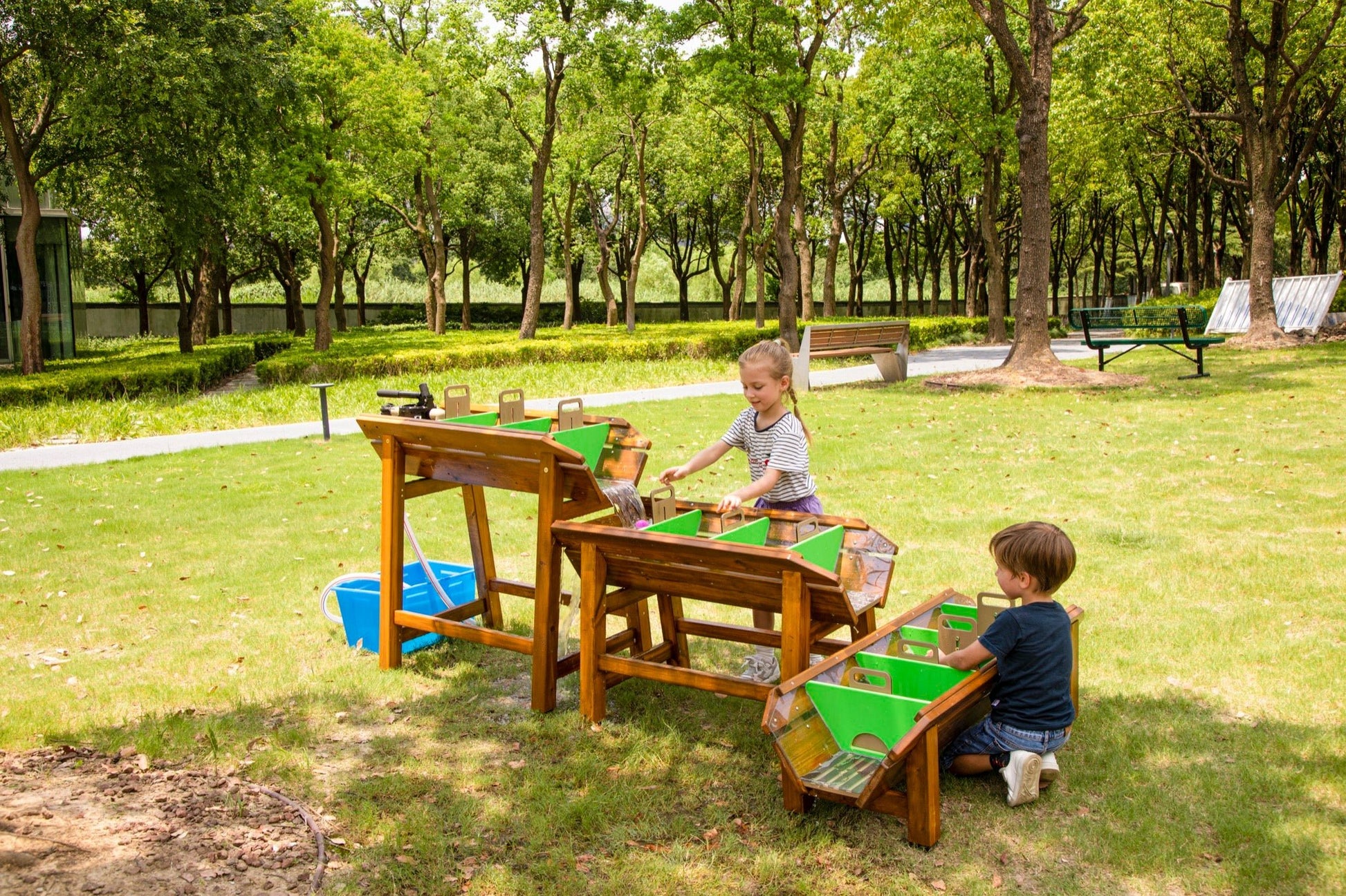 Wisdom - Water - en moddersysteem dam - Playlaan