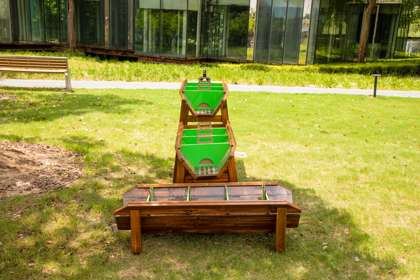 Wisdom - Water - en moddersysteem dam - Playlaan