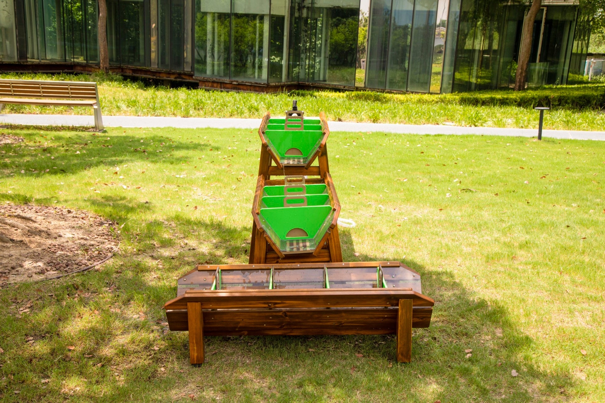 Wisdom - Water - en moddersysteem dam - Playlaan