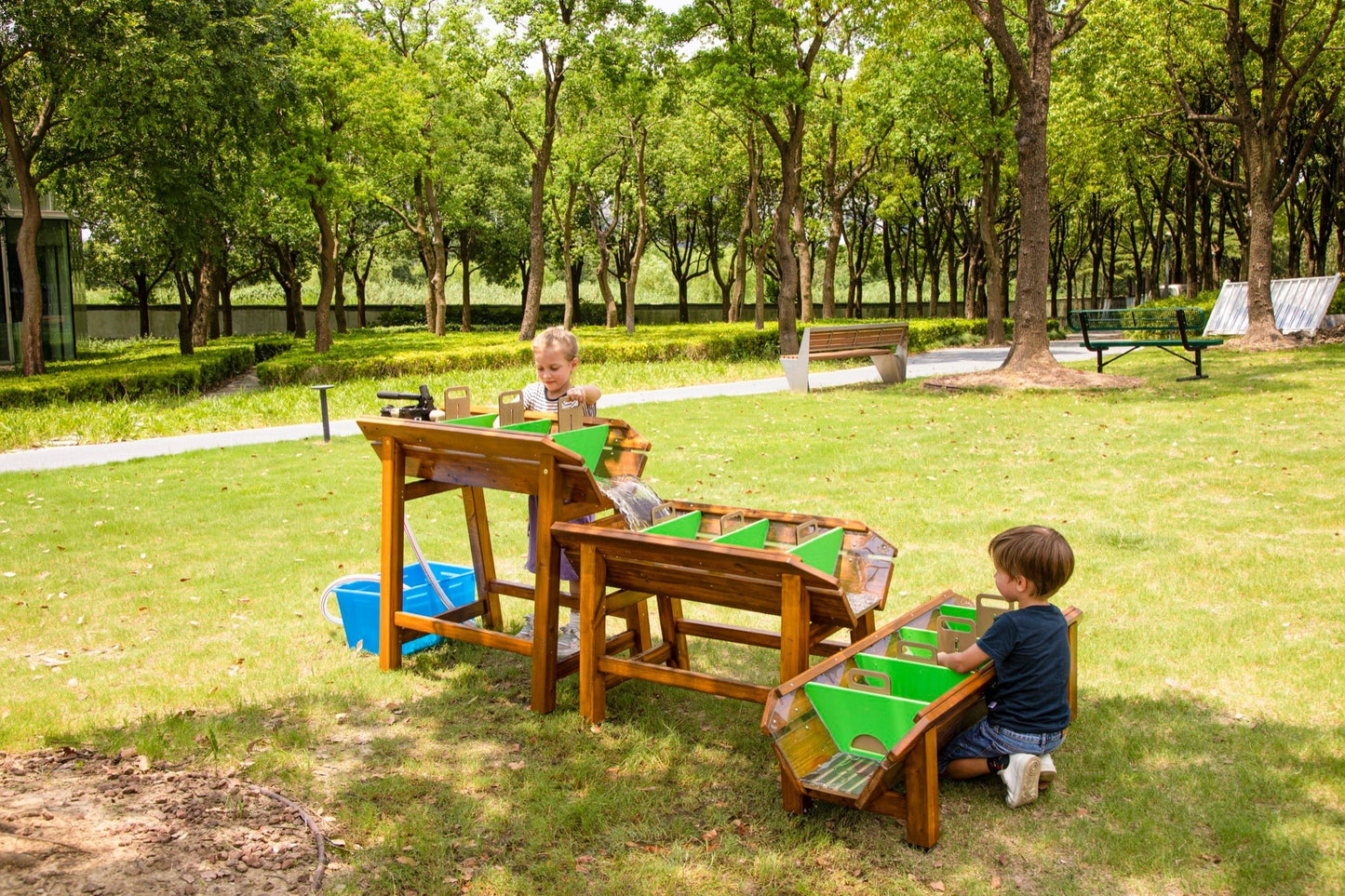 Wisdom - Water - en moddersysteem dam - Playlaan