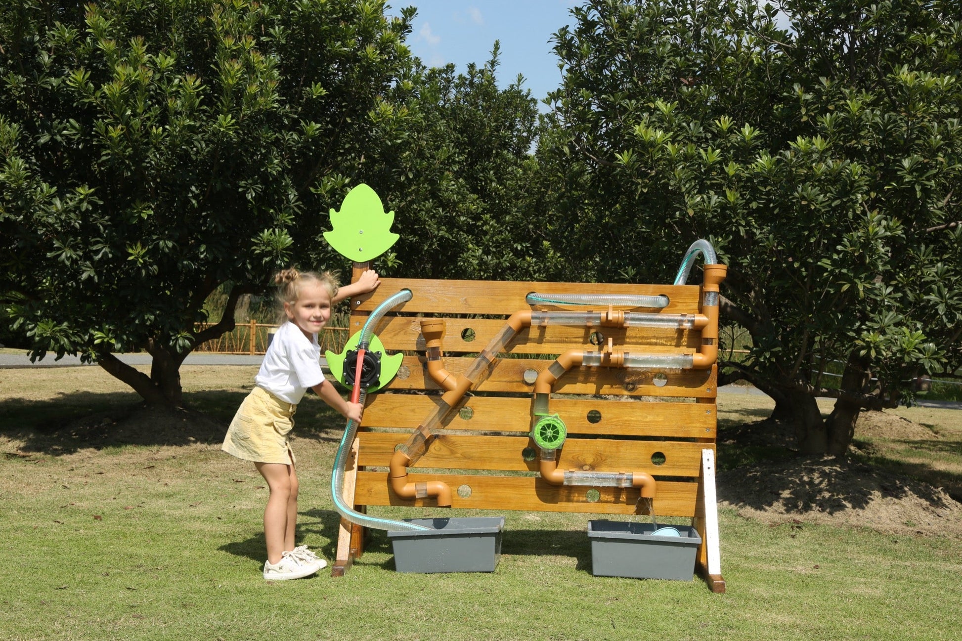 Wisdom - Waterbuizen - wandpaneel voor buiten - Playlaan