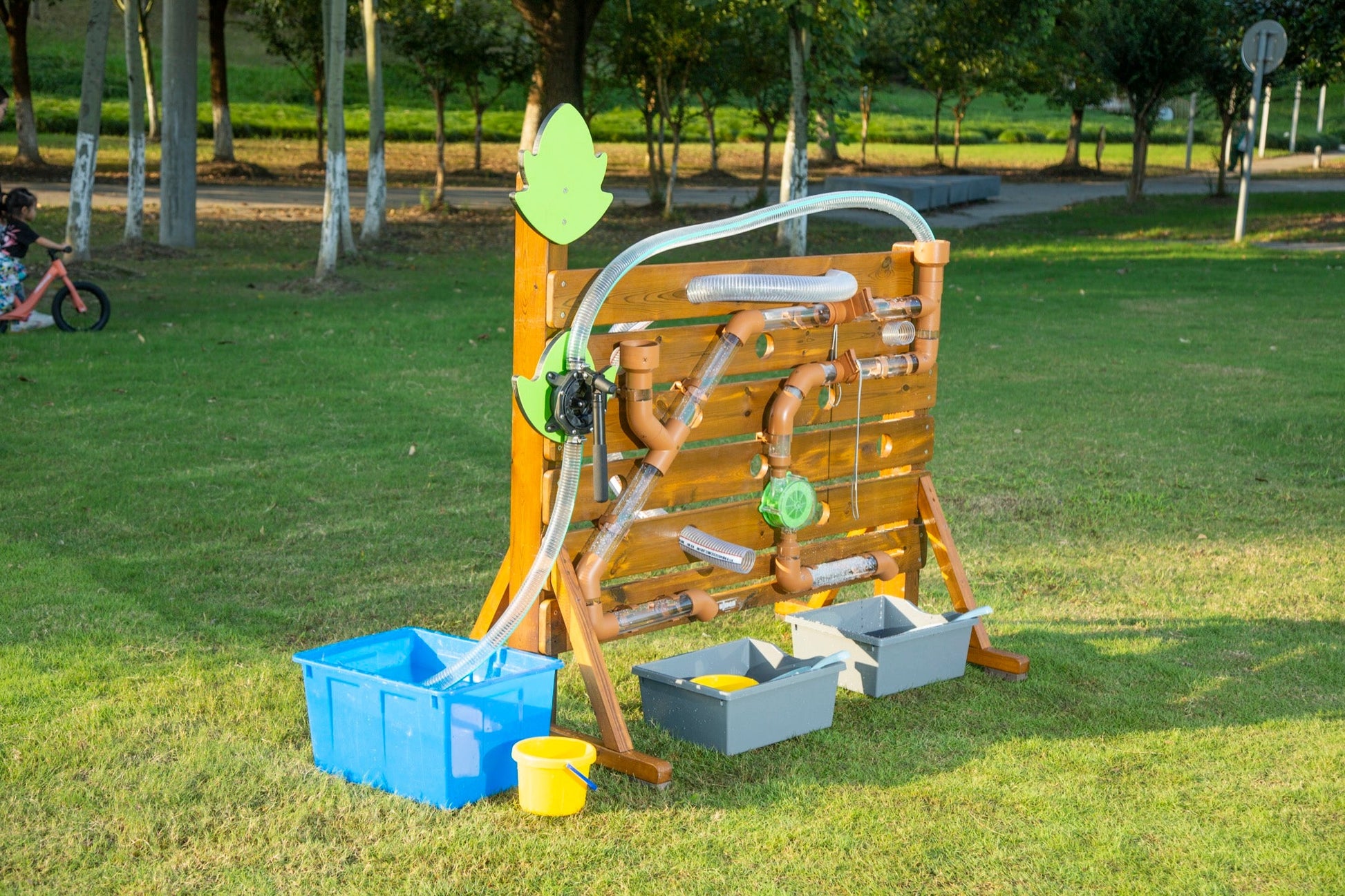 Wisdom - Waterbuizen - wandpaneel voor buiten - Playlaan
