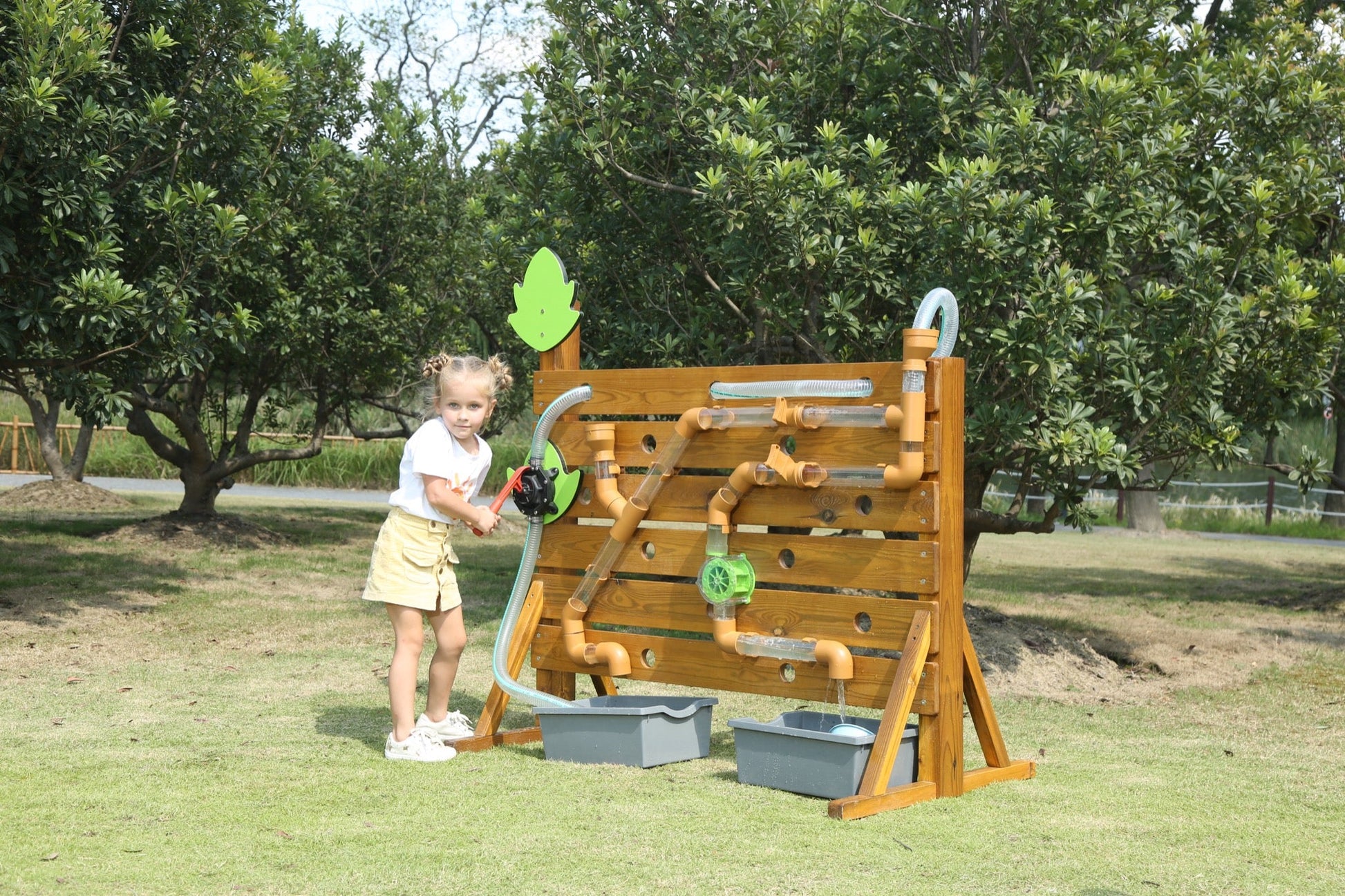Wisdom - Waterbuizen - wandpaneel voor buiten - Playlaan