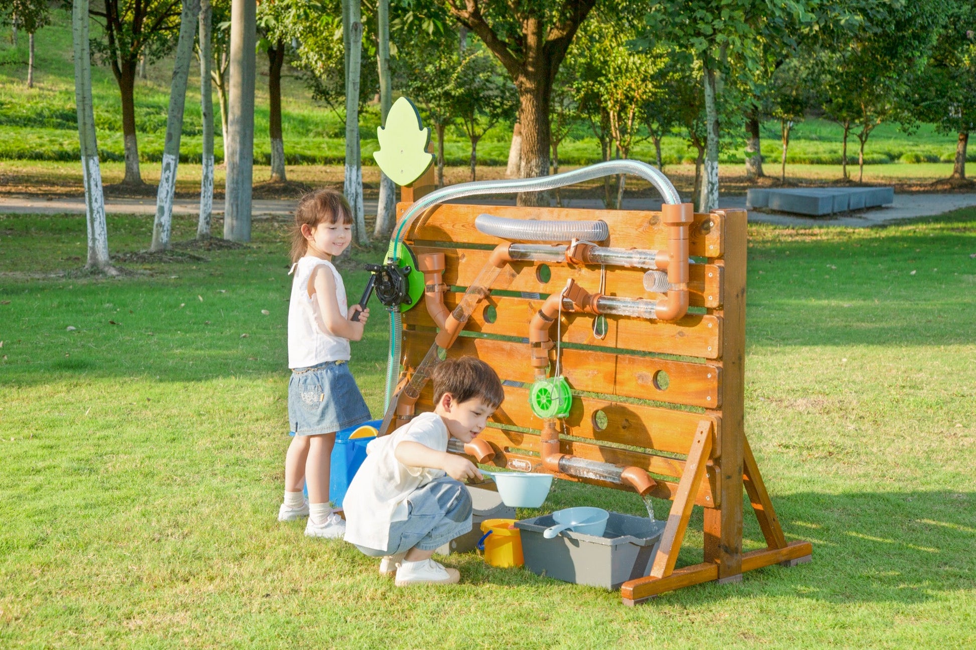 Wisdom - Waterbuizen - wandpaneel voor buiten - Playlaan