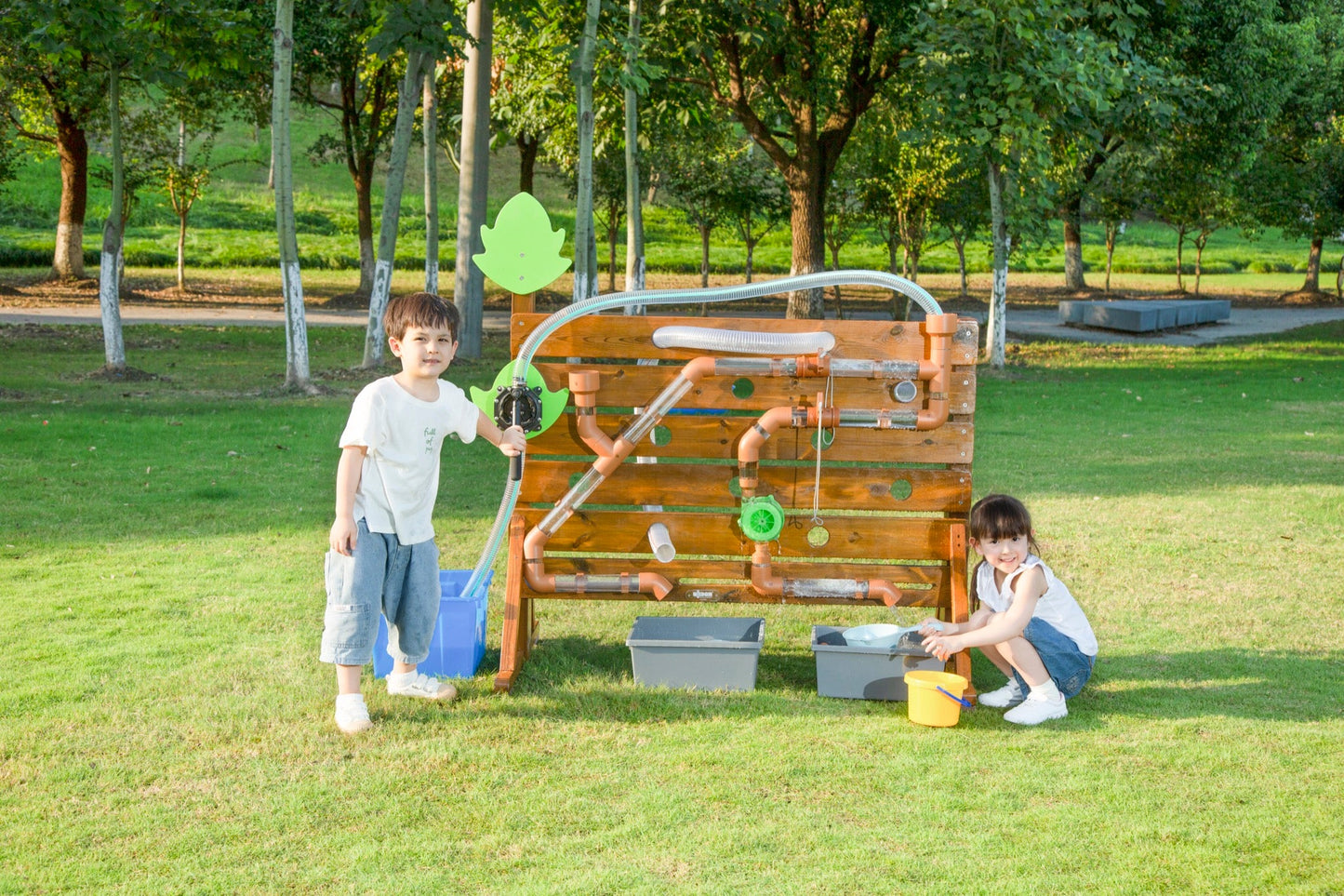 Wisdom - Waterbuizen - wandpaneel voor buiten - Playlaan