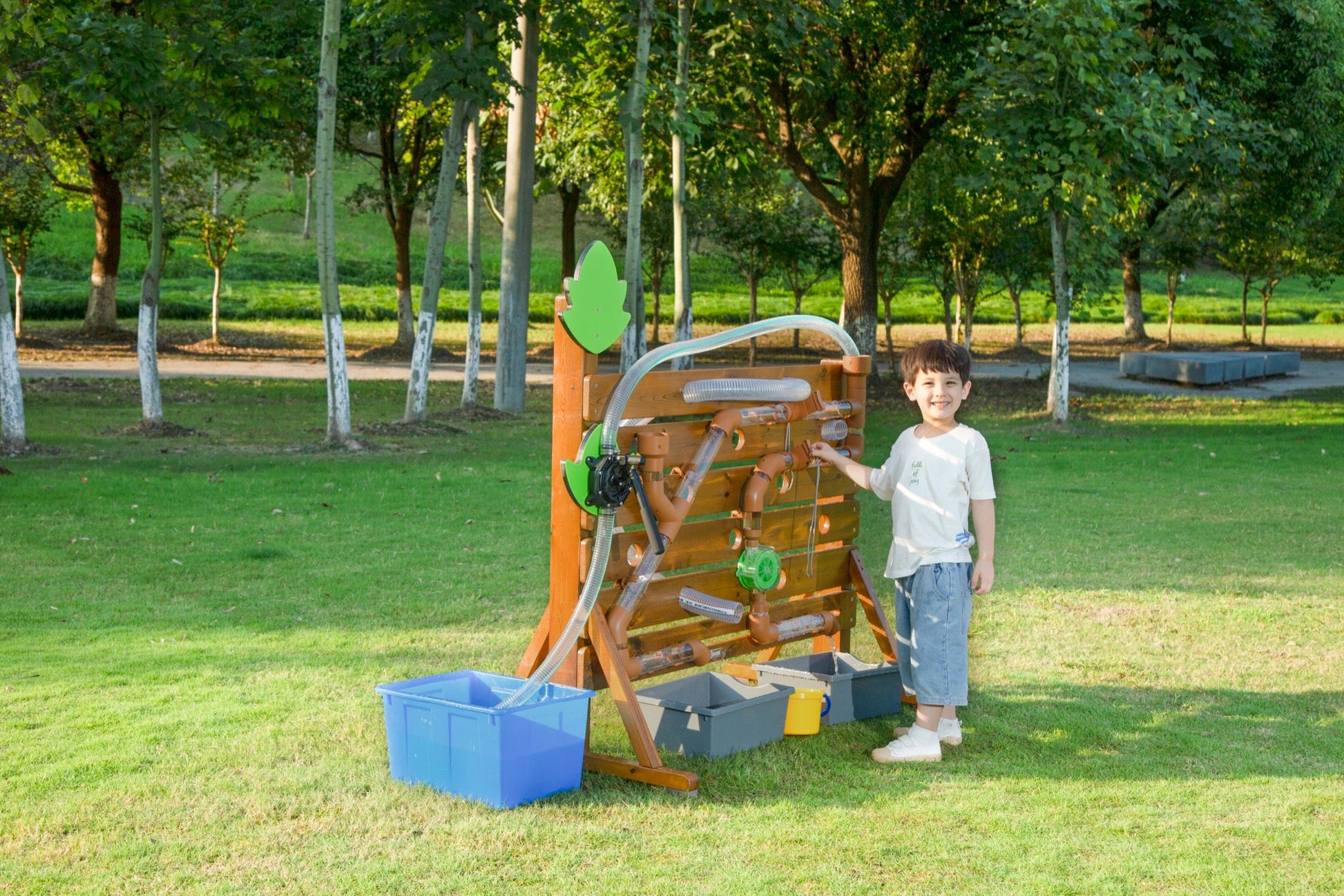 Wisdom - Waterbuizen - wandpaneel voor buiten - Playlaan