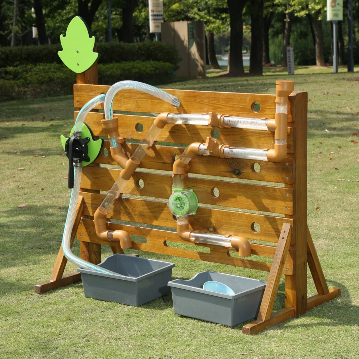 Wisdom - Waterbuizen - wandpaneel voor buiten - Playlaan