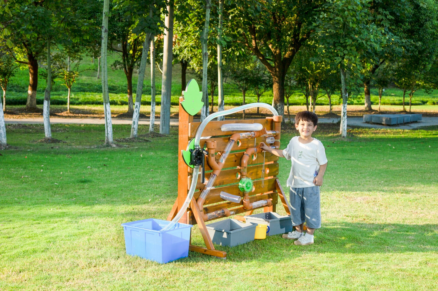 Wisdom - Waterbuizen - wandpaneel voor buiten - Playlaan