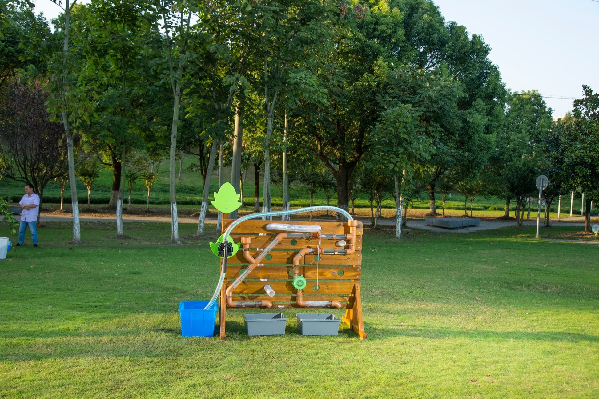 Wisdom - Waterbuizen - wandpaneel voor buiten - Playlaan