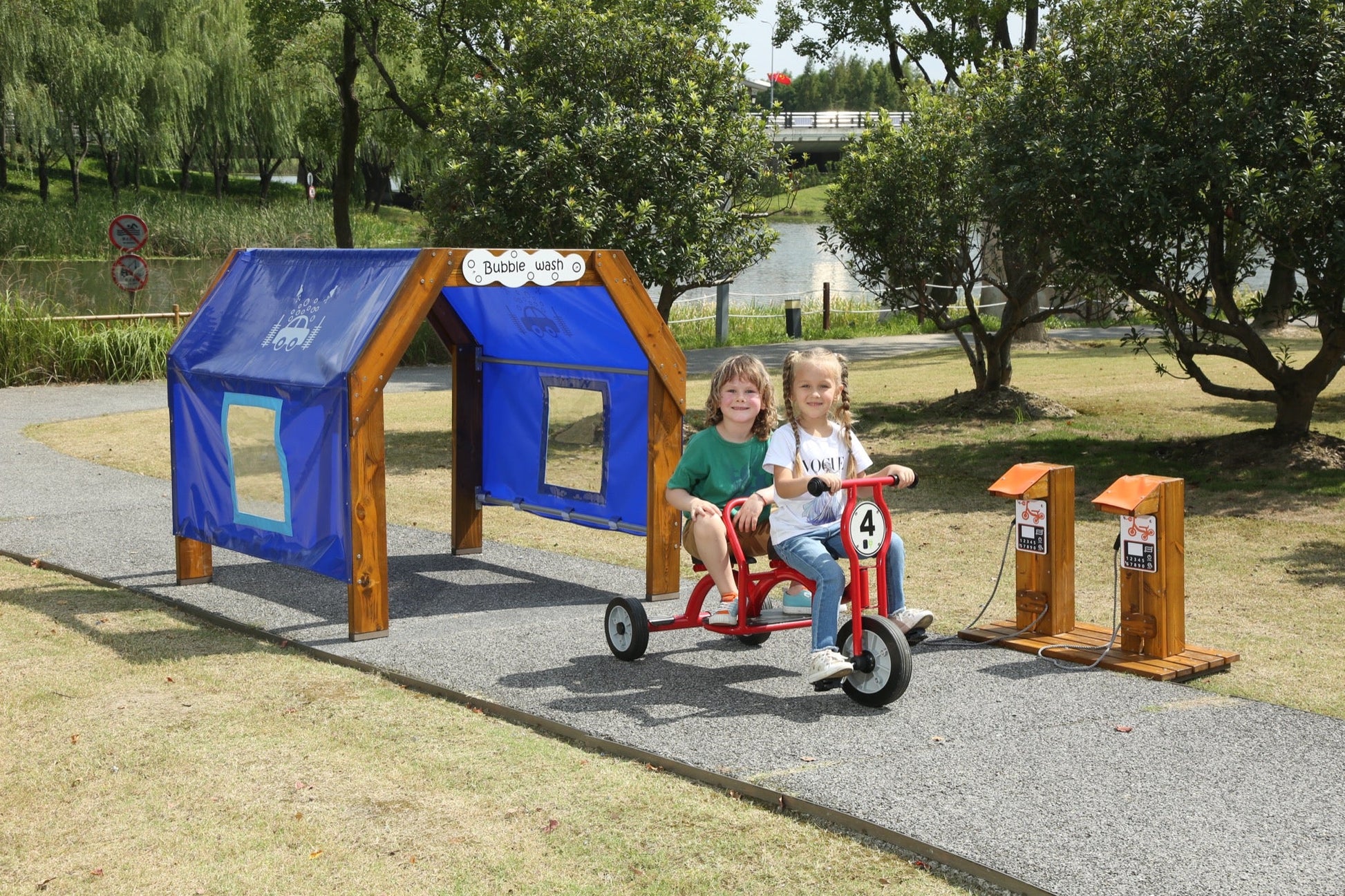 Wisdom - Wisdom - Bubbel wastunnel voor fietsen - Playlaan