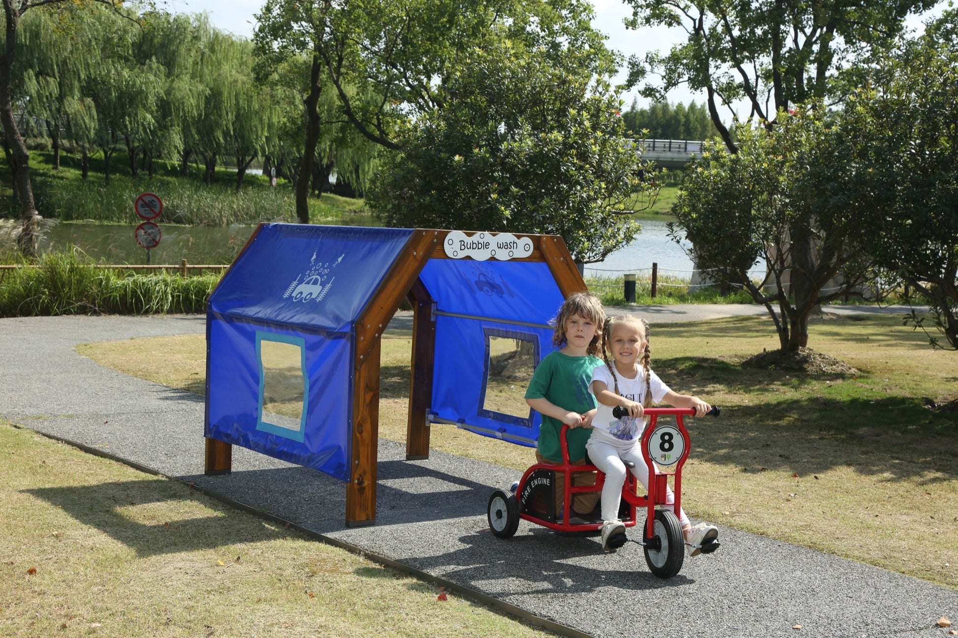 Wisdom - Wisdom - Bubbel wastunnel voor fietsen - Playlaan
