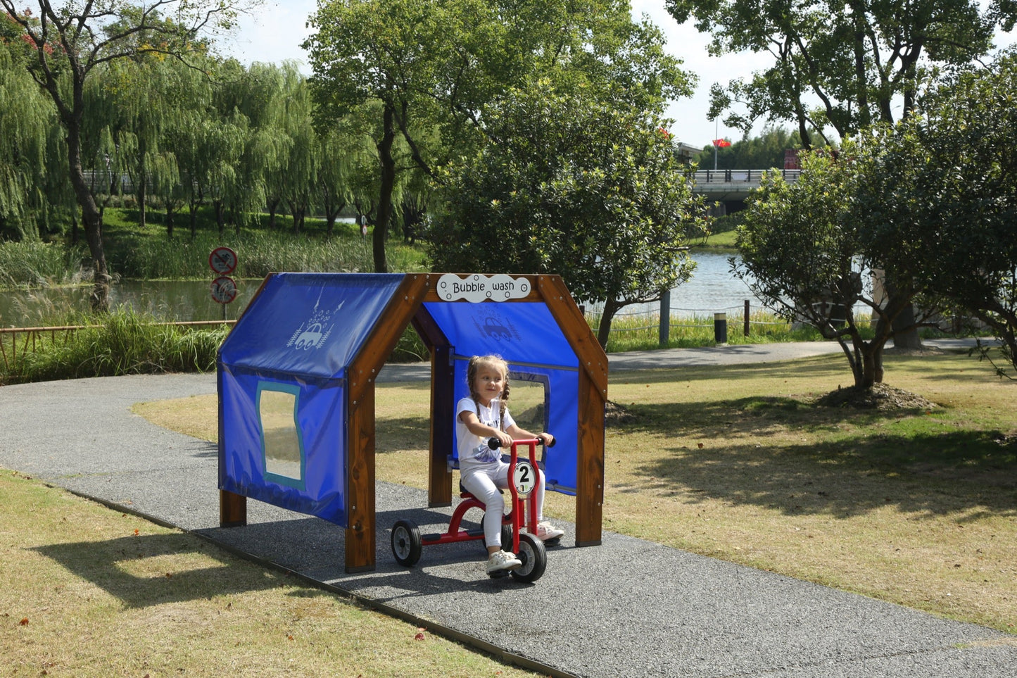 Wisdom - Wisdom - Bubbel wastunnel voor fietsen - Playlaan