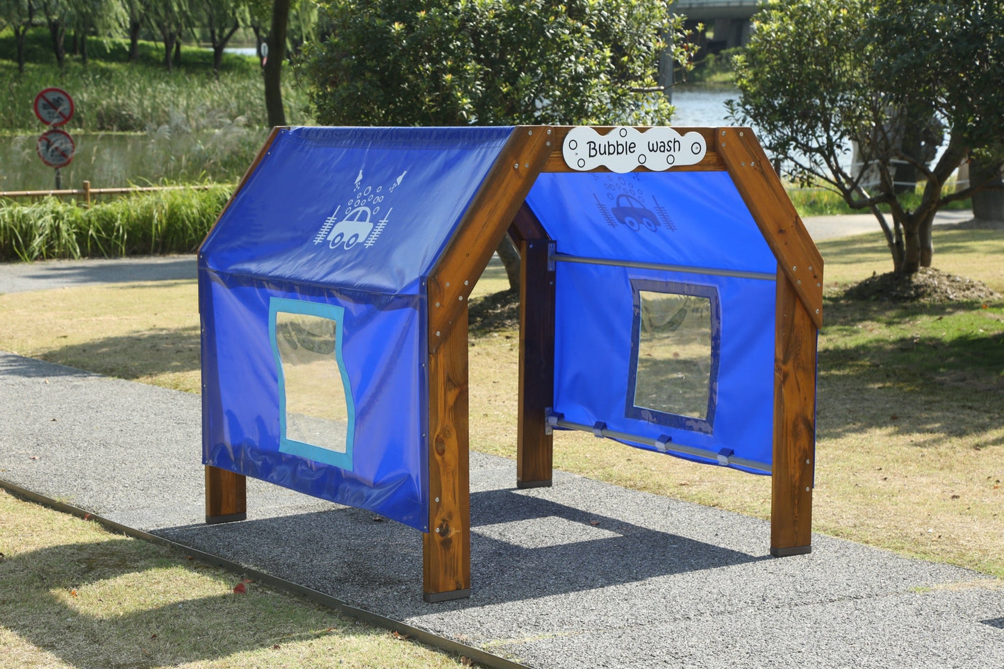 Wisdom - Wisdom - Bubbel wastunnel voor fietsen - Playlaan