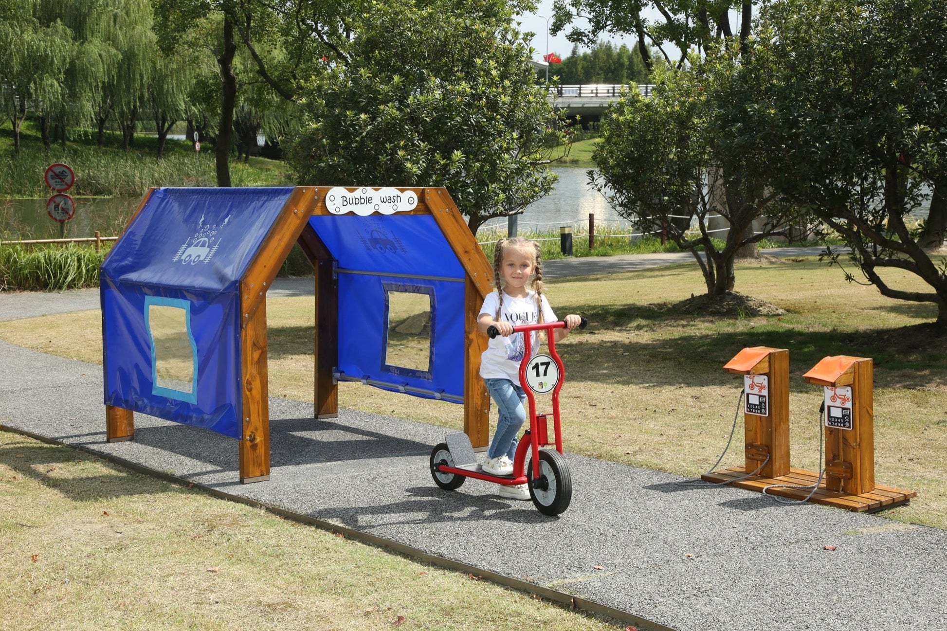 Wisdom - Wisdom - Bubbel wastunnel voor fietsen - Playlaan