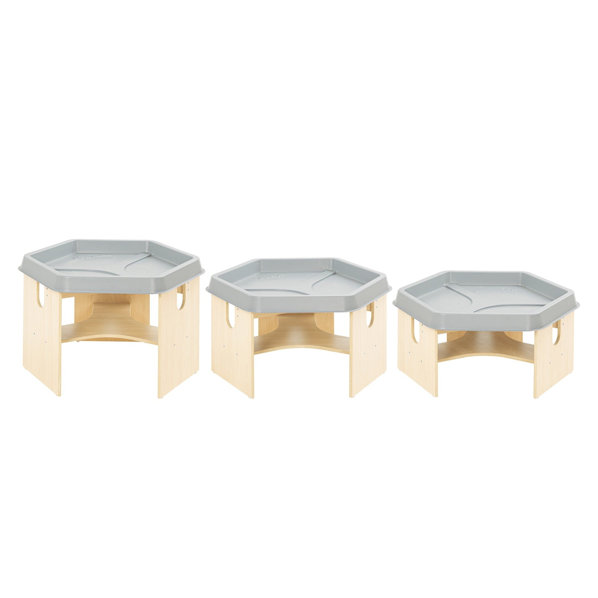 Wisdom - Wisdom - Modulaire hexagon speeltafels Owlaf – set van 3 - Playlaan