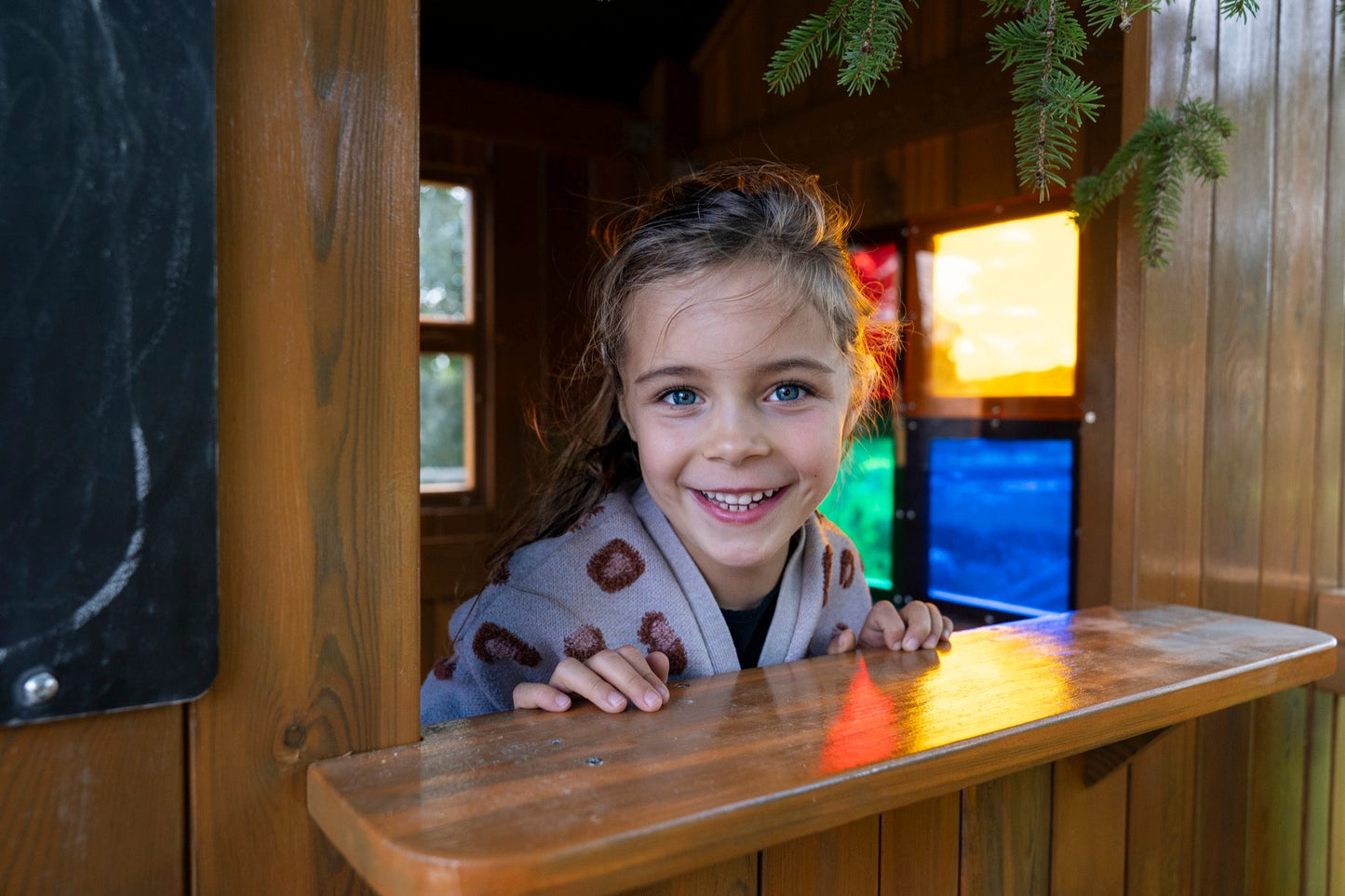 Wisdom - Wisdom - MULITFUNCTIONAL PLAYHOUSE glijbaan, schommel, zandbak - Limited Edition - Playlaan