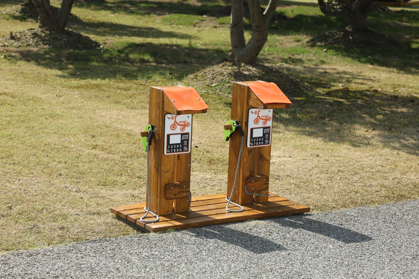 Wisdom - Wisdom - Oplaadstation voor kinderfietsen en driewielers - Playlaan