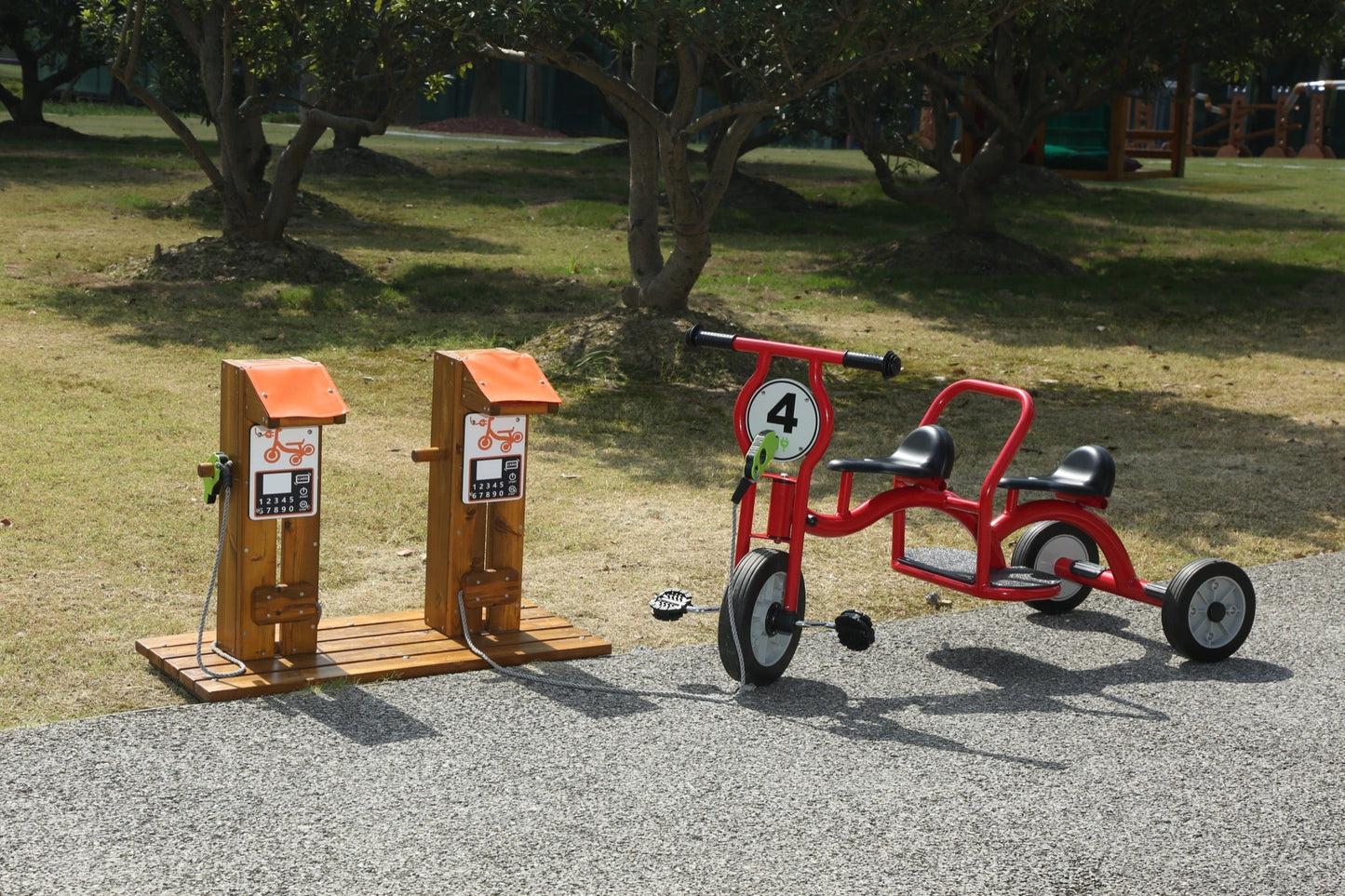 Wisdom - Wisdom - Oplaadstation voor kinderfietsen en driewielers - Playlaan