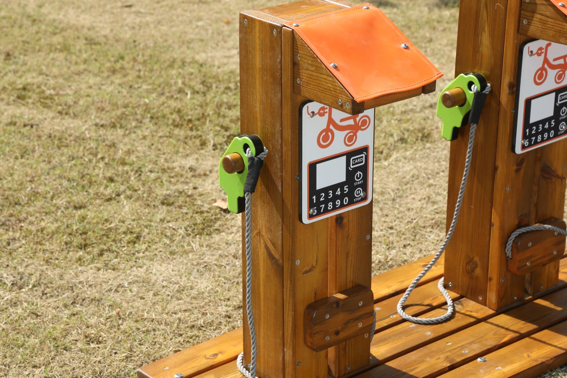 Wisdom - Wisdom - Oplaadstation voor kinderfietsen en driewielers - Playlaan