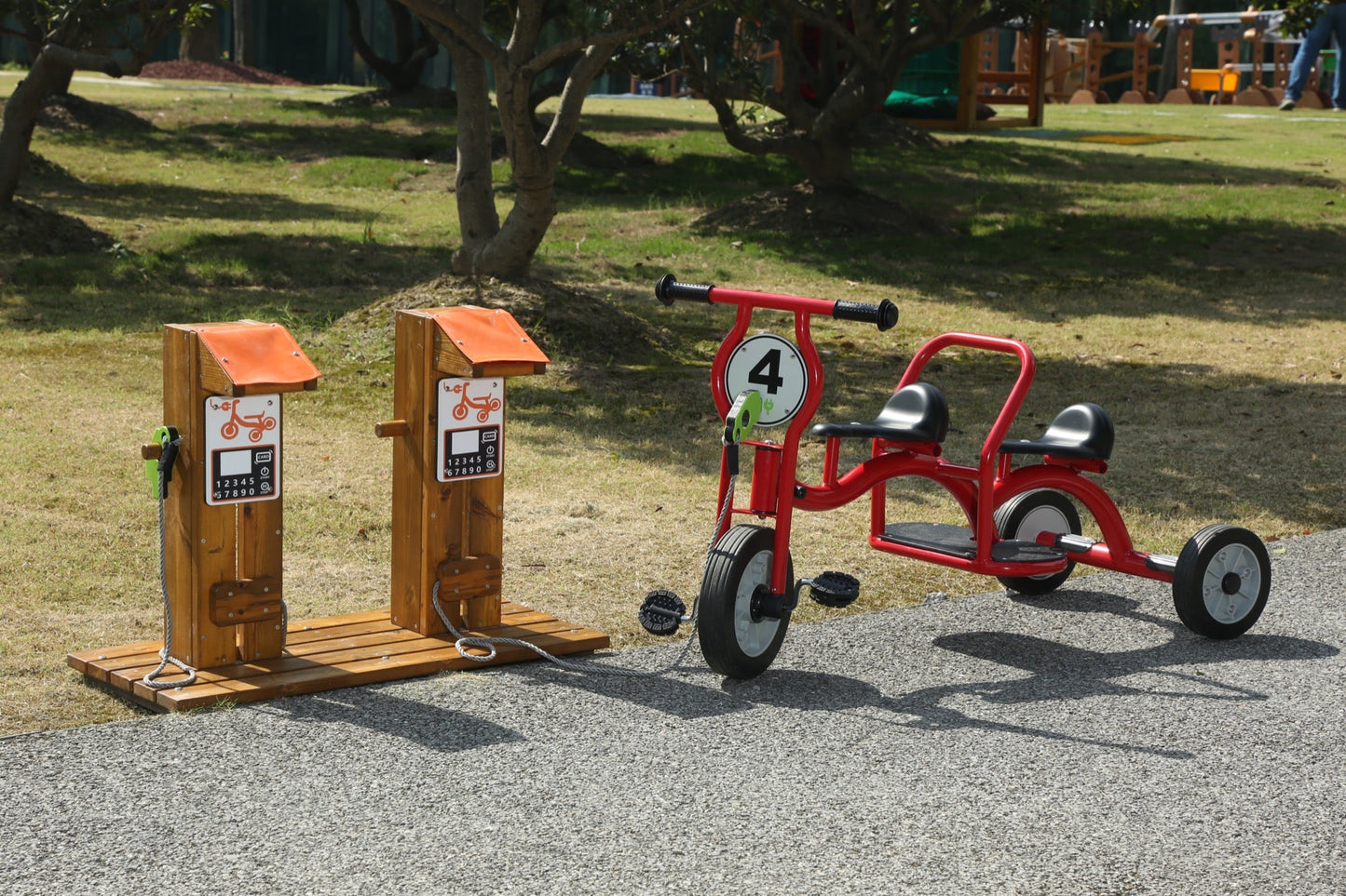 Wisdom - Wisdom - Oplaadstation voor kinderfietsen en driewielers - Playlaan