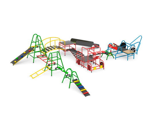 Wisdom - Wisdom - OXYGYM complete modulaire speeltoestellen voor kinderen - Playlaan