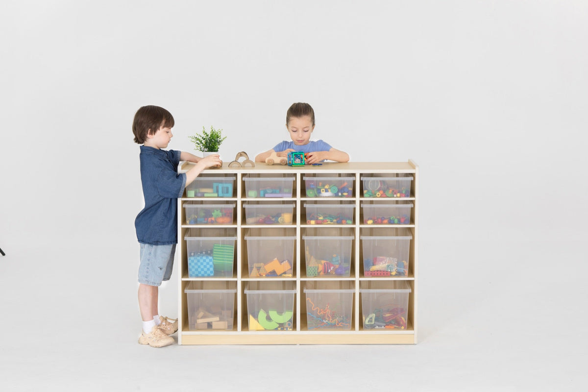 Wisdom - Wisdom - Shelf Cabinet with 16 Compartments, incl. Boxes - Playlaan
