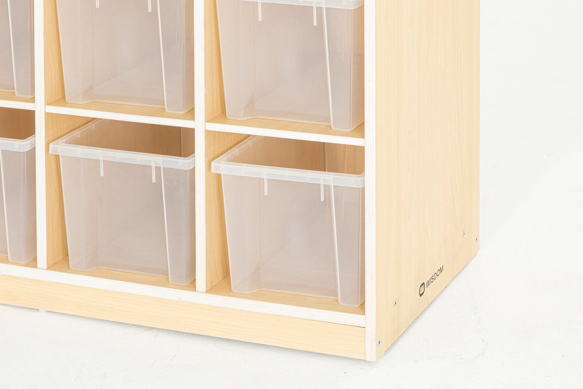 Wisdom - Wisdom - Shelf Cabinet with 16 Compartments, incl. Boxes - Playlaan