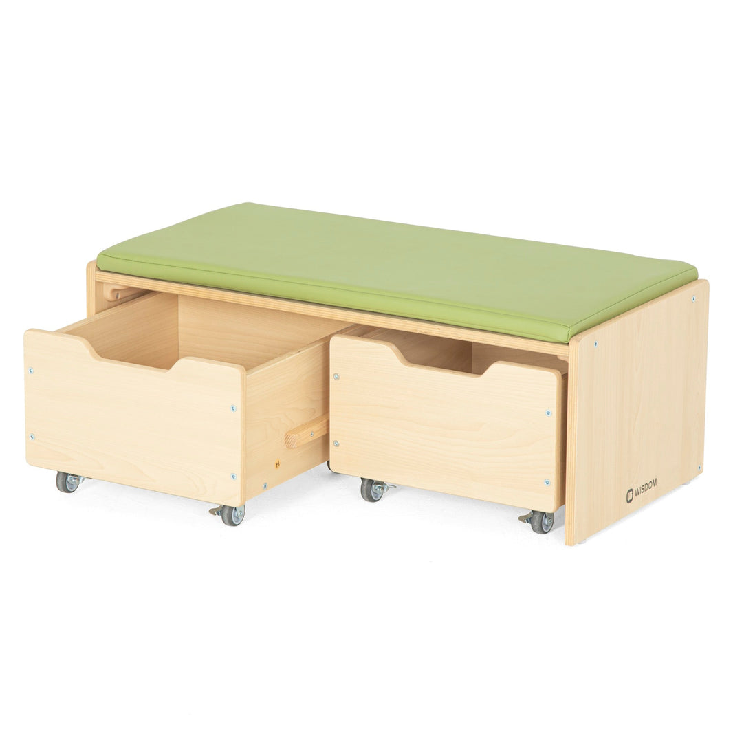Wisdom - Wisdom - Storage Bench with Mobile Drawers - Playlaan