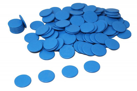 Wissner - Game chips blue 100 pcs - Playlaan